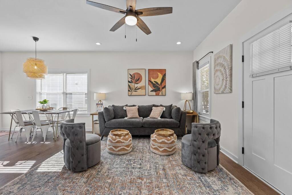 Contemporary Home, Close To Downtown And Nccu Durham Esterno foto